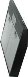 Вытяжка козырьковая Krona Jessica PB 600 slim, управление кнопочное, черный