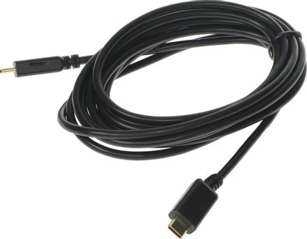 Кабель Digma Power Delivery 60W,  USB Type-C (m) -  USB Type-C (m),  3м,  5A,  черный [pd-60w-3m]