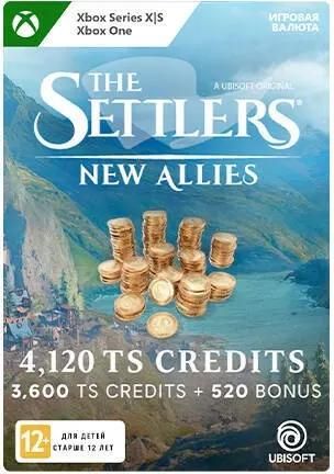 Пополнение игровой валюты Microsoft The Settlers: New Allies 4120 Credits Pack,  регион: Россия, Весь мир