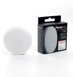 Упаковка ламп LED FERON GX53, таблетка, 11Вт, 10 шт.