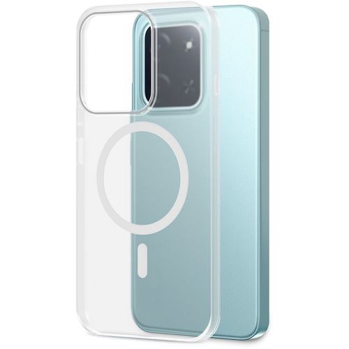 Чехол (клип-кейс) BORASCO Ice Magnet Case, для Xiaomi Redmi 15C/Poco C85, прозрачный матовый [76364]