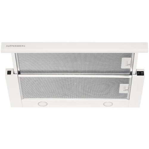 Встраиваемая вытяжка KUPPERSBERG Slimturbo 60 Gw, управление кулисные переключатели, белый [6802]