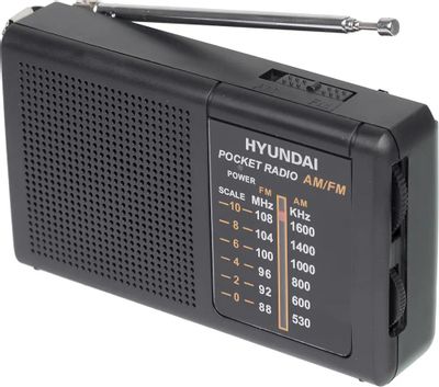 Радиоприемник Hyundai H-PSR130,  черный