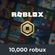 Изображение товара Пополнение игровой валюты ROBLOX 10000 Robux,  регион: Весь мир