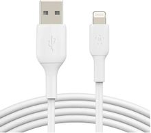 Изображение товара Кабель Belkin CAA001bt1MWH2PK,  Lightning (m) -  USB A (m),  1м,  MFI,  белый, 2