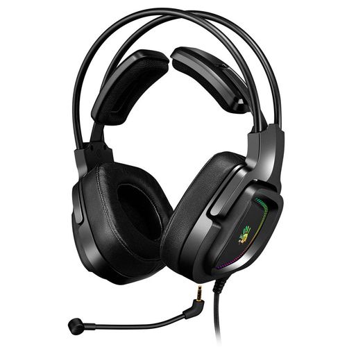 Гарнитура игровая A4TECH Bloody G575, для компьютера, мониторные, проводные, черный [g575 usb/ black]