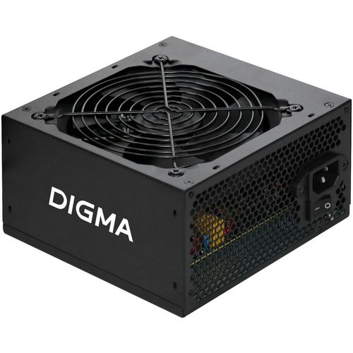 Блок питания Digma DPSU-450W, 450Вт, 120мм, черный, retail