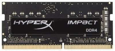 Оперативная память Kingston HyperX Impact HX432S20IB2/8 DDR4 -  1x 8ГБ 3200МГц, для ноутбуков (SO-DIMM),  Ret