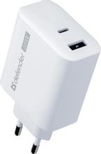 Изображение товара Сетевое зарядное устройство Defender UPA-165, 65Вт, USB-A и USB-C