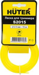 Изображение товара Леска для садовых триммеров Huter S2015,  2мм, 15м [71/1/10]