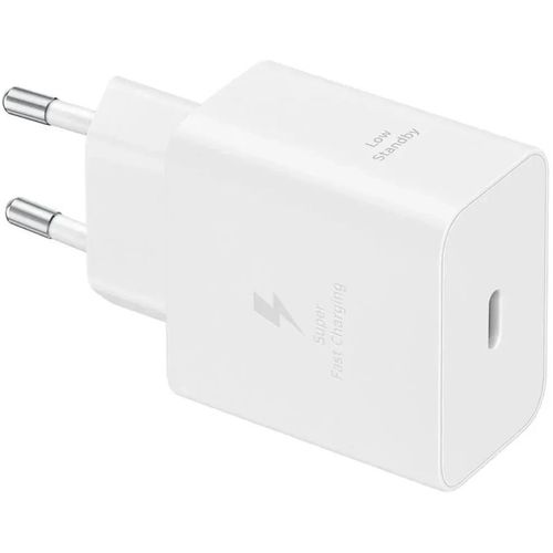 Сетевое зарядное устройство Samsung EP-T4511XWEGRU, USB-C, USB-C, 45Вт, 3A, белый