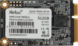 512ГБ SSD накопитель NETAC N5M mSATA