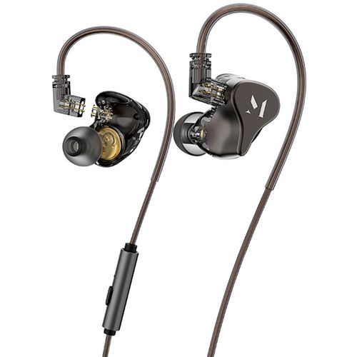 Наушники MUSIC PUBLIC KINGDOM IEM110M, 3.5 мм, внутриканальные, темно-серый