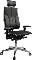 Кресло руководителя МЕТТА Yoga 4DF B2-10D - Infinity, экокожа, до 150кг, черный