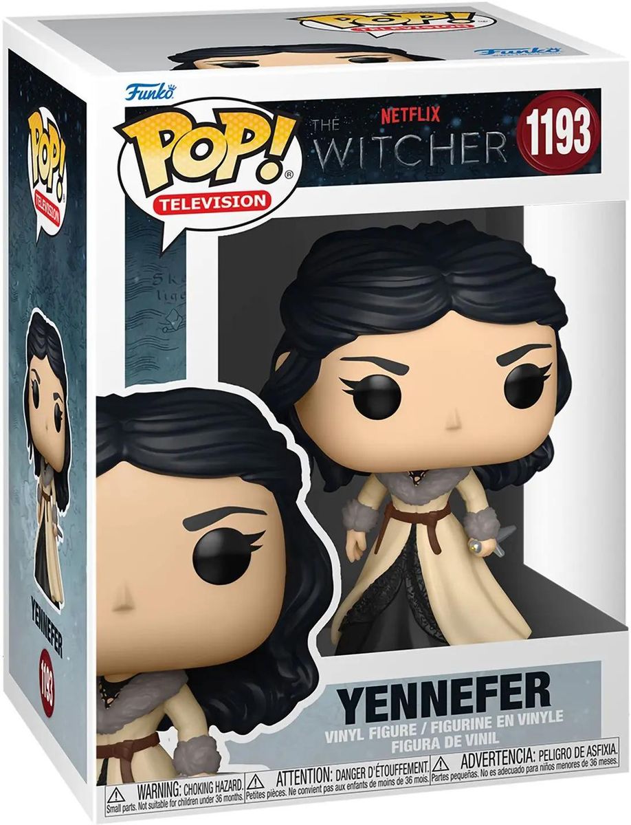Funko pop top the witcher yennefer