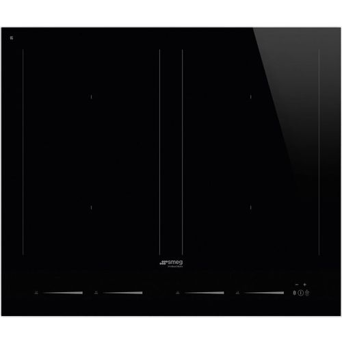 Индукционная варочная поверхность SMEG SIM1644D, конфорок: 4 шт., стеклокерамика, независимая, черный