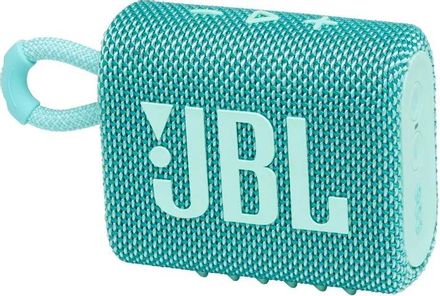 Колонка портативная JBL GO 3, 4.2Вт, бирюзовый [jblgo3teal]