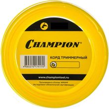 Изображение товара Леска для садовых триммеров CHAMPION C5029 3мм 25м - высокая прочность и эффективность