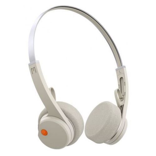 Наушники DEFUNC Mondo M1203-G, Bluetooth, накладные, серый/оранжевый