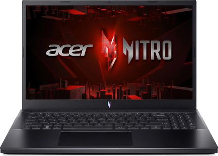 Ноутбук игровой Acer Nitro V 15 ANV15-51-55MP, 15.6", IPS, Intel Core i5 13420H 2.1ГГц, 8-ядерный, 16ГБ DDR5, 512ГБ SSD,  NVIDIA GeForce  RTX 3050 для ноутбуков - 6 ГБ, без операционной системы,  черный [nh.qn9cd.007]