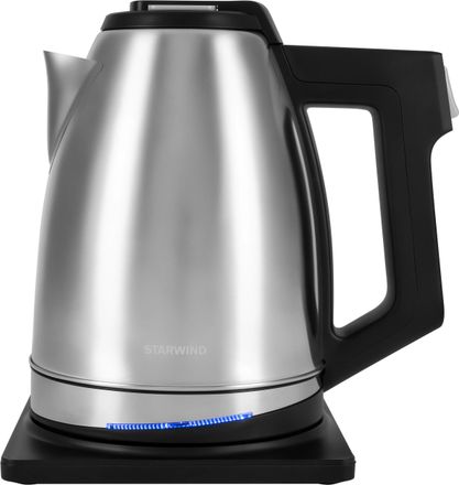Чайник электрический StarWind SKS4040, 2.0л, металл/пластик
