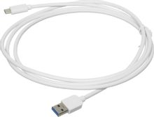 Изображение товара Кабель Buro USB Type-C (m) - USB (m), 1.8м, 3A, белый