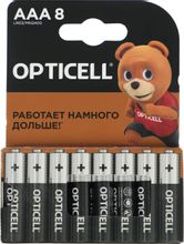 Изображение товара Батарейки OPTICELL Basic LR03 щелочные AAA 8 шт - надежный источник питания
