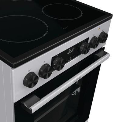 Электрическая плита Gorenje GEC5C41SG, стеклокерамика, без крышки ...