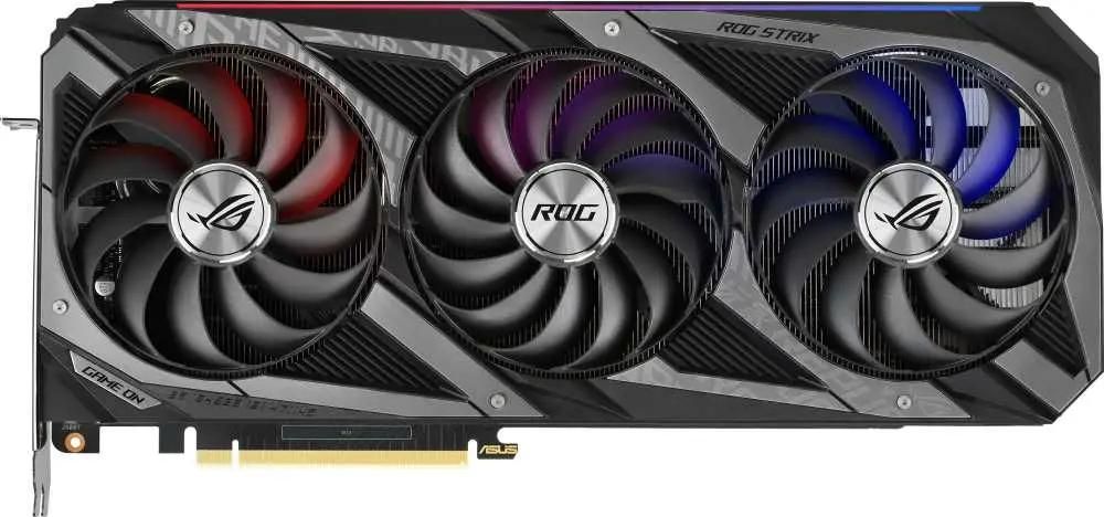 ASUS NVIDIA GeForce RTX 3090 ROG-STRIX-RTX3090-O24G-GAMING 24ГБ