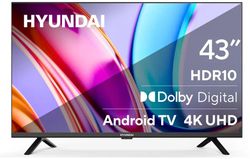 Изображение товара 43" Телевизор Hyundai H-LED43BU7006 4K Ultra HD, СМАРТ ТВ, Android TV, черный