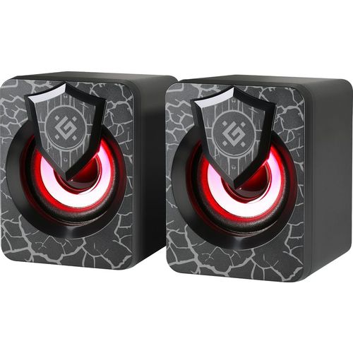 Колонки Defender Onyx, 2.0, черный [65038]