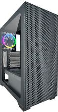 Изображение товара Корпус ATX AZZA Hive Midi-Tower без БП черный с RGB подсветкой и возможностью установки СВО