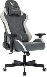 Изображение товара Кресло игровое KNIGHT Королевский (Regal), искусственная замша, до 150кг, регулируемые 2D подлокотники, серый Изображение товара Кресло игровое KNIGHT Королевский (Regal), искусственная замша, до 150кг, регулируемые 2D подлокотники, серый
