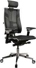 Кресло руководителя МЕТТА Yoga Spine Triumph B2 (Черный CC.50.15