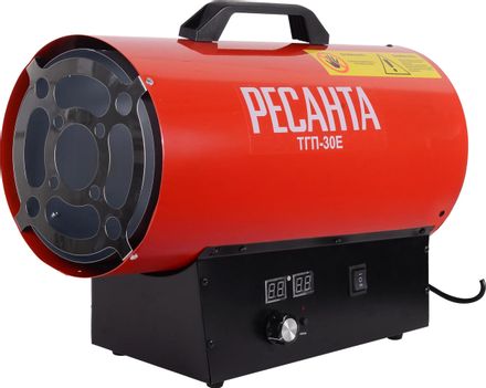 Газовая тепловая пушка Ресанта ТГП-30Е,  30кВт, красный [67/1/81]