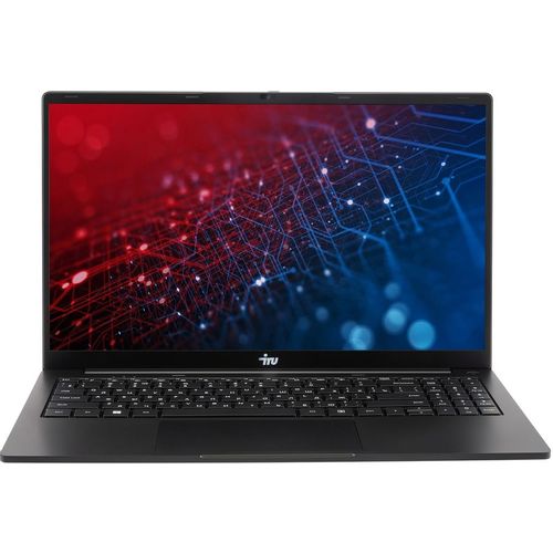 Ноутбук iRU Strato 15ALID5, 15.6", 2025, IPS, Intel Core i5 1235U 1.3ГГц, 10-ядерный, 8ГБ DDR5, 256ГБ SSD, Intel UHD Graphics, Windows 11 Pro, черный [2150071]
