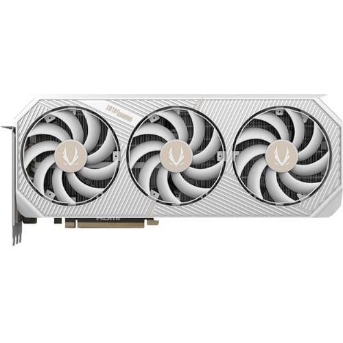 Видеокарта Zotac NVIDIA GeForce RTX 5080 RTX 5080 SOLID OC WHITE ED 16ГБ Solid, GDDR7, OC, Ret [zt-b50800q-10p]