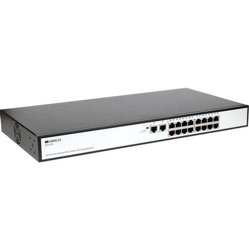 Коммутатор ORIGO OS1218P/190W, неуправляемый, 18 RJ-45, 10/100 Мбит/с [os1218p/190w/a1a]