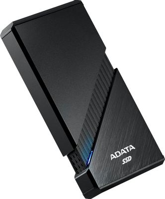 2ТБ Внешний диск SSD A-Data SE920, USB-C 4.0, запись - 3700МБ/с