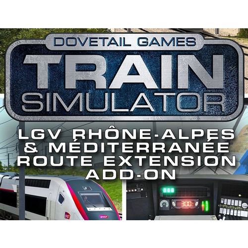 Дополнение к игре DOVETAIL Train Simulator: LGV Rhone-Alpes & Mediterranee Ro, для ПК, регион: Россия, RUS (интерфейс)