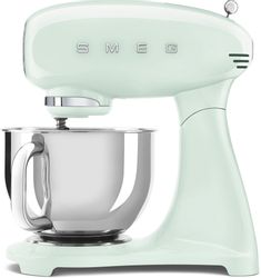 Миксер планетарный SMEG Стиль 50-х гг. SMF05PGEU, 1000Вт, зеленый