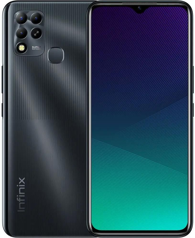 Смартфон INFINIX Hot 11 4/128Gb, X689F, черный – купить в Ситилинк | 1722700