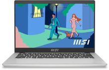 Изображение товара Ноутбук MSI Modern 14 C12MO-688RU 14", IPS, Intel Core i7 1255U 1.7ГГц, 10-ядерный, 16ГБ DDR4, 512ГБ SSD,  Intel Iris Xe graphics, Windows 11 Pro, серебристый [9s7-14j111-688]