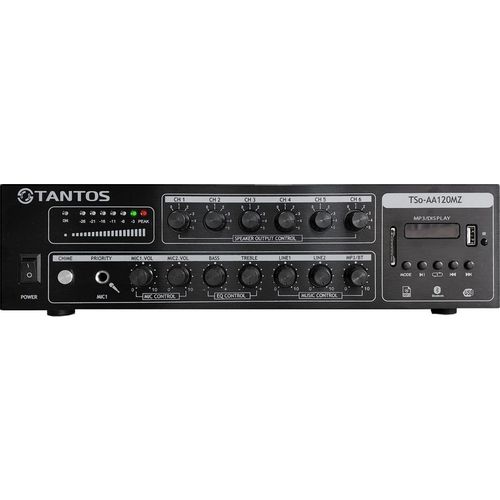 Усилитель TANTOS TSo-AA120MZ 120Вт черный [00-00025063]