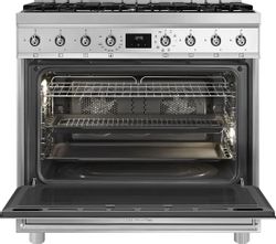 Газовая плита SMEG C9GMX2, нержавеющая сталь