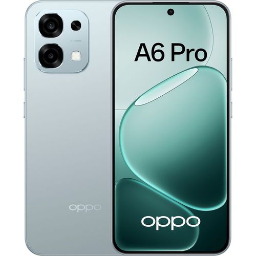 6.57" Смартфон OPPO A6 Pro 8/256Gb, NFC, AMOLED, 120Гц, 7000мAч, зеленый