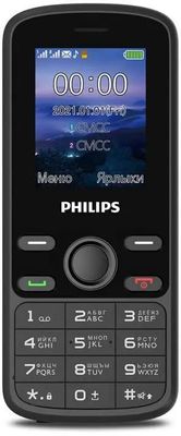 Сотовый телефон Philips Xenium E111,  черный