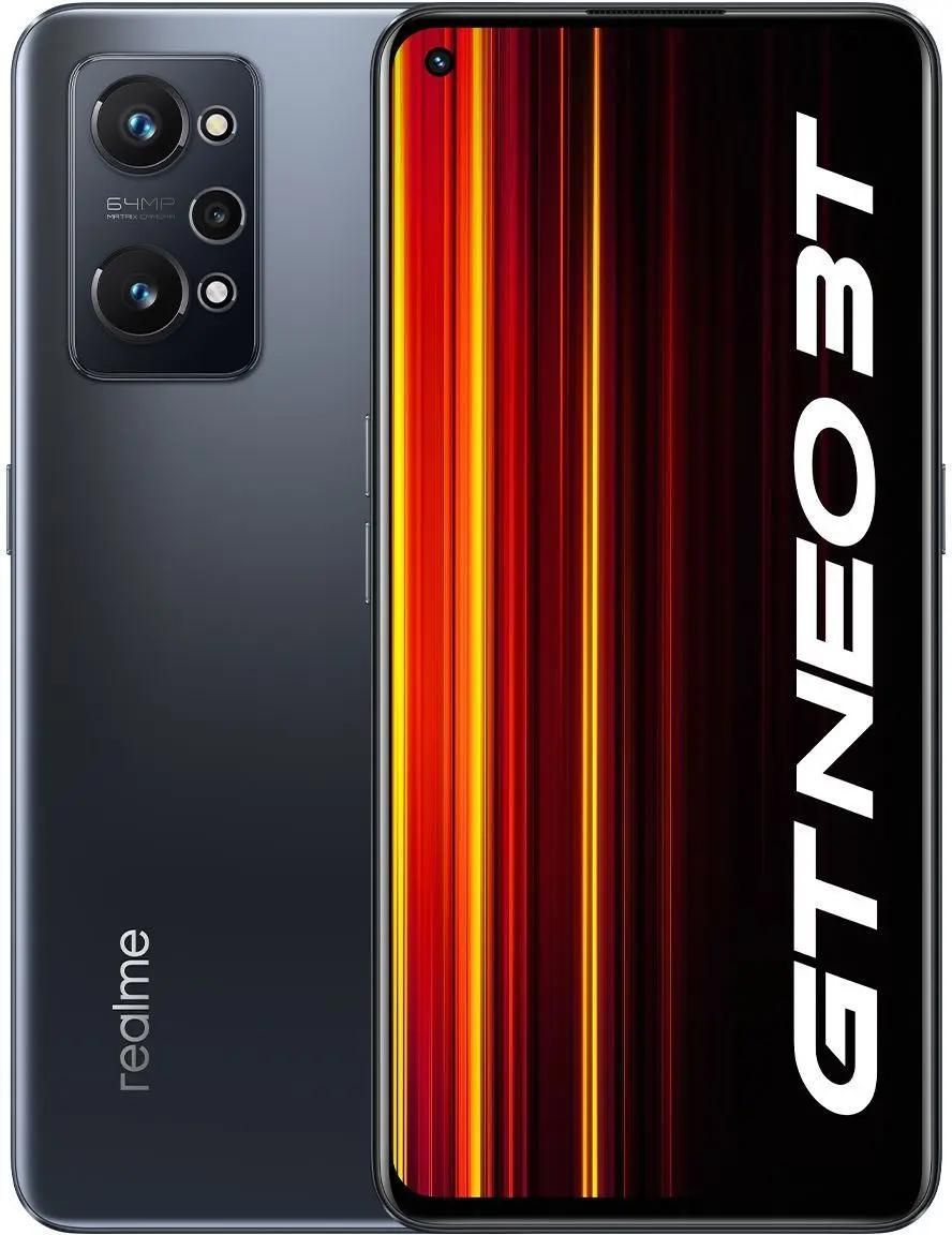 Смартфон REALME GT Neo 3T 8/128Gb, черный – купить в Ситилинк | 1851239