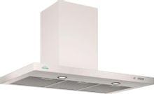 Вытяжка каминная Elikor Квадра 90П-650-К3Д, топленое молоко, кнопочное ...