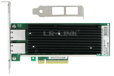 Сетевая карта 10G Ethernet LR-LINK LREC9802BT PCI Express x8 – купить в ...
